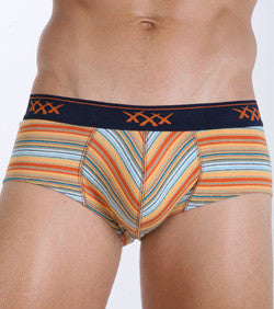 Mundo Unico Mens Brief Triple XXX Multi Color, Mens Thongs Designer  Underwear