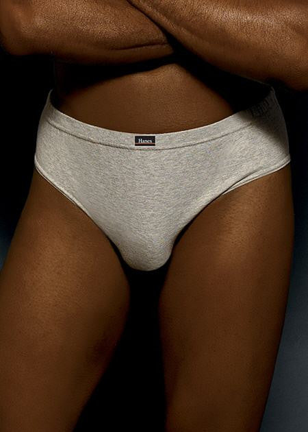 Hanes Classics Sport Brief 6 Pack  Mens Thongs Designer Underwear